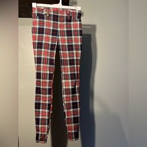 Small Plaid Pants